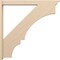 Ekena Millwork 5 1/2-in W x 48-in D x 48-in H Balboa Trad Rough Cedar Woodgrain TimberThane Outlooker, Primed Tan OUTUR055X48X48BOA04RCPR - alternate 5